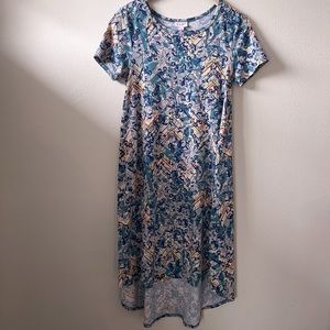 LuLaRoe Disney Mickey Mouse Carly Dress FLAWED